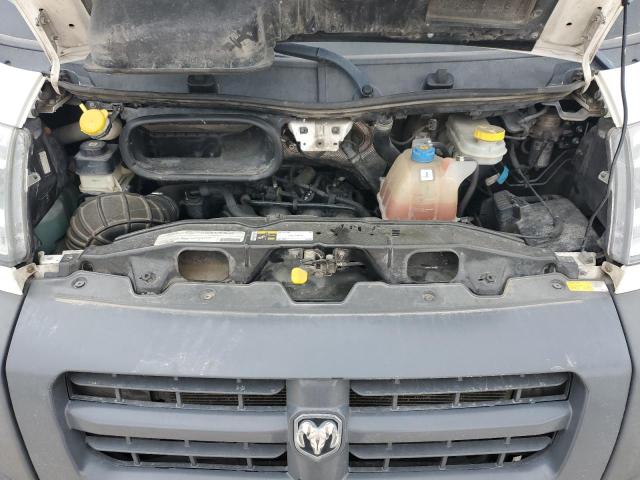 3C6TRVDG1HE536893 - 2017 RAM PROMASTER 2500 HIGH WHITE photo 11