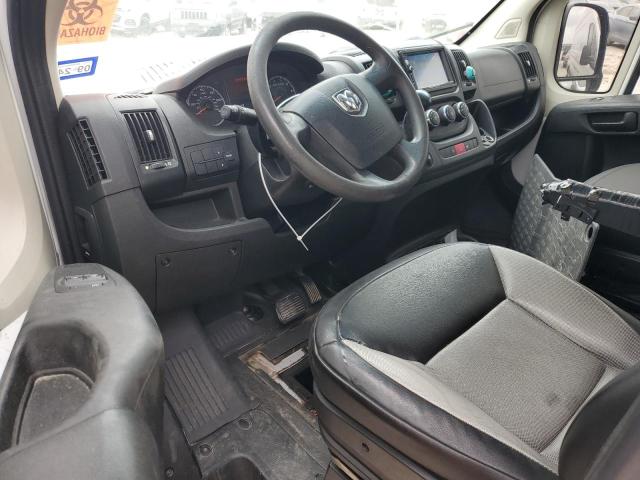 3C6TRVDG1HE536893 - 2017 RAM PROMASTER 2500 HIGH WHITE photo 8