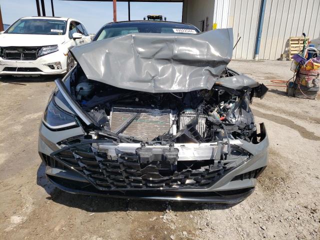 5NPEH4J28MH072966 - 2021 HYUNDAI SONATA LIMITED GRAY photo 5