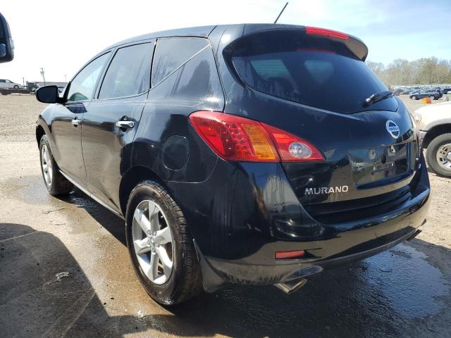 JN8AZ1MW7AW133162 - 2010 NISSAN MURANO S BLACK photo 2