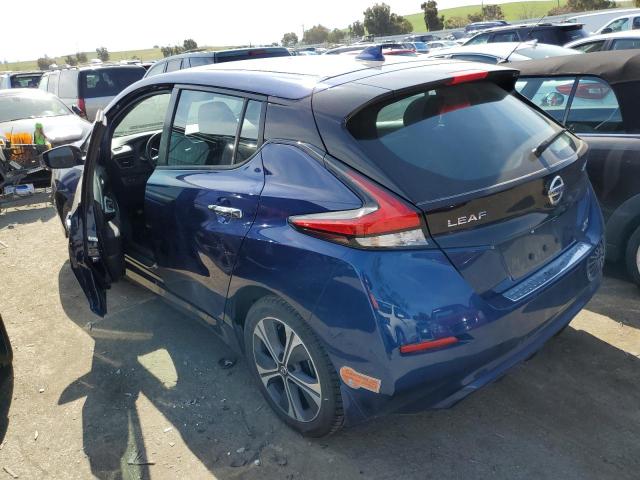 1N4BZ1CP3KC321468 - 2019 NISSAN LEAF S PLUS BLUE photo 2