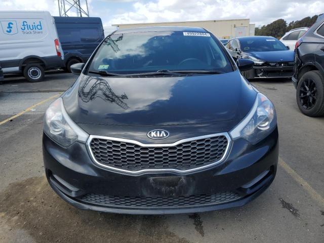 KNAFK4A66F5258417 - 2015 KIA FORTE LX BLACK photo 5