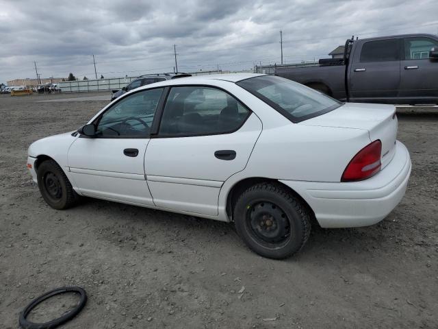 1B3ES47C1WD730929 - 1998 DODGE NEON HIGHLINE WHITE photo 2