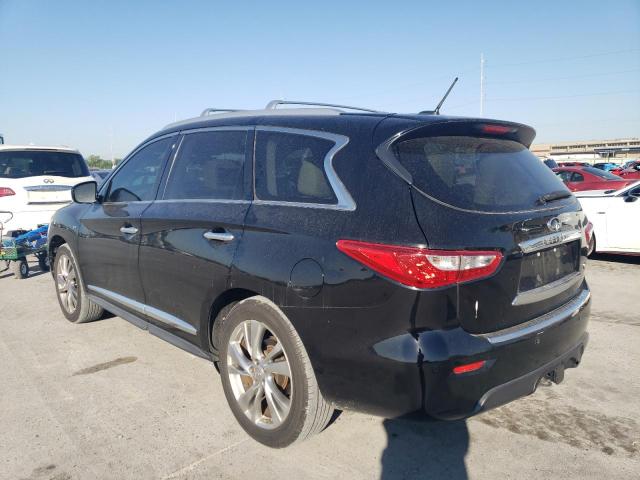 5N1AL0MN4EC503209 - 2014 INFINITI QX60 BLACK photo 2