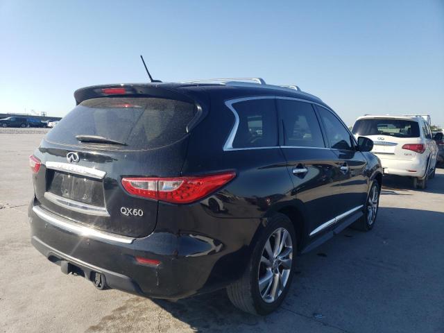 5N1AL0MN4EC503209 - 2014 INFINITI QX60 BLACK photo 3