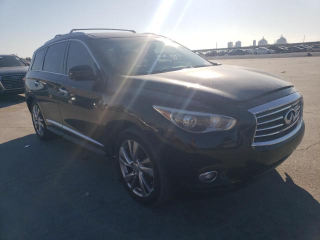 5N1AL0MN4EC503209 - 2014 INFINITI QX60 BLACK photo 4