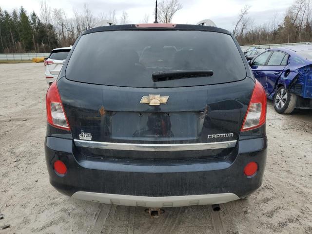 3GNAL3EK6ES573614 - 2014 CHEVROLET CAPTIVA LT BLACK photo 6