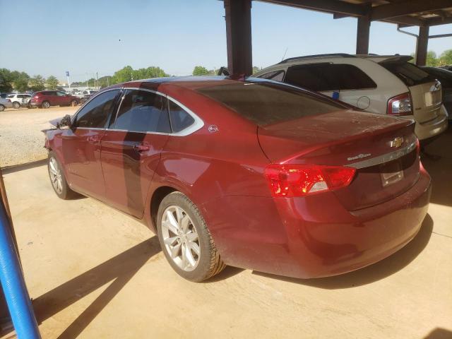 2G1105SA5H9105022 - 2017 CHEVROLET IMPALA LT RED photo 2