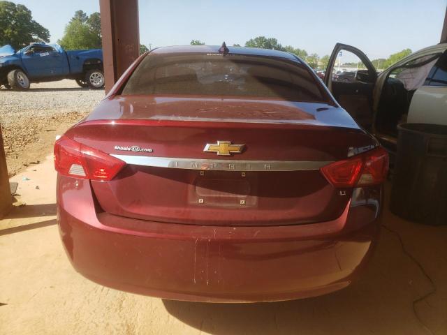 2G1105SA5H9105022 - 2017 CHEVROLET IMPALA LT RED photo 6