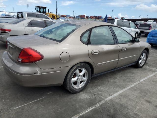 1FAFP53U62G232443 - 2002 FORD TAURUS SE BEIGE photo 3