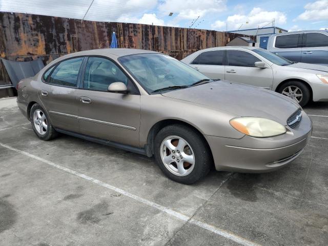 1FAFP53U62G232443 - 2002 FORD TAURUS SE BEIGE photo 4