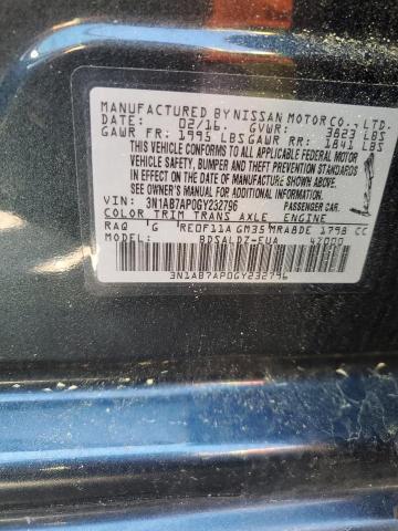 3N1AB7AP0GY232796 - 2016 NISSAN SENTRA S BLUE photo 13