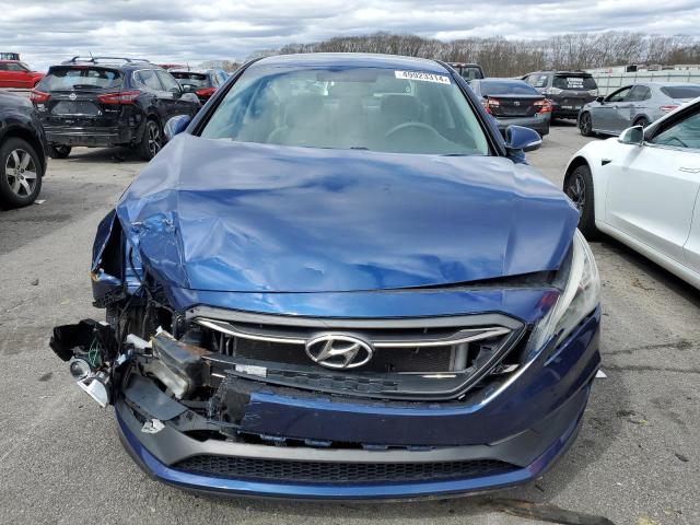 5NPE34AF6FH076776 - 2015 HYUNDAI SONATA SPORT BLUE photo 5