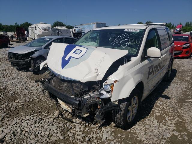 2A8HR54P38R728189 - 2008 CHRYSLER TOWN & COU TOURING თეთრი ფოტო 2