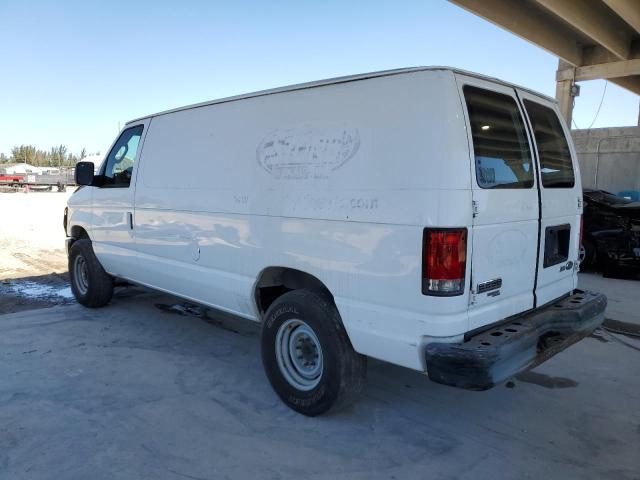 1FTNE2EL7EDA36144 - 2014 FORD ECONOLINE E250 VAN WHITE photo 2