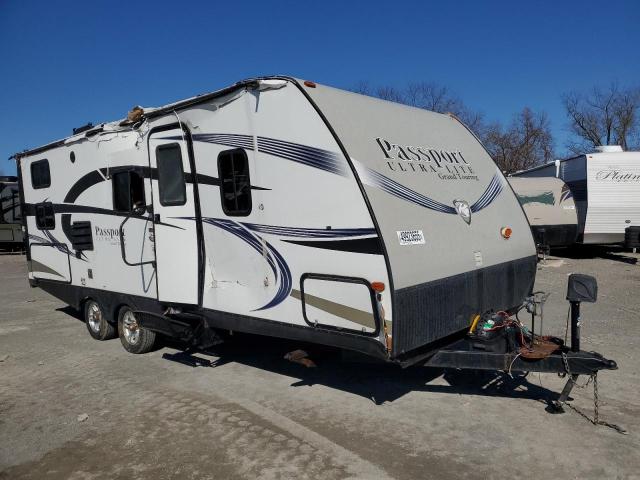 4YDT24024GX416535 - 2016 KEYSTONE PASSPORT TAN photo 1