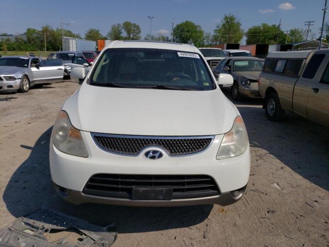 KM8NU73C88U067194 - 2008 HYUNDAI VERACRUZ GLS WHITE photo 5