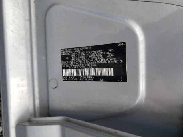 JTLZE4FE9DJ040827 - 2013 TOYOTA SCION XB 银色 照片 13