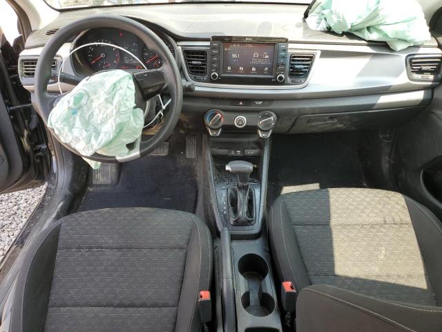 3KPA24AD6LE339221 - 2020 KIA RIO LX BLACK photo 8