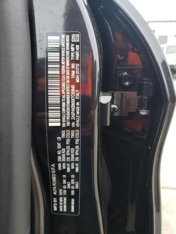 ZASPAKBNXK7C50640 - 2019 ALFA ROMEO STELVIO TI BLACK photo 12