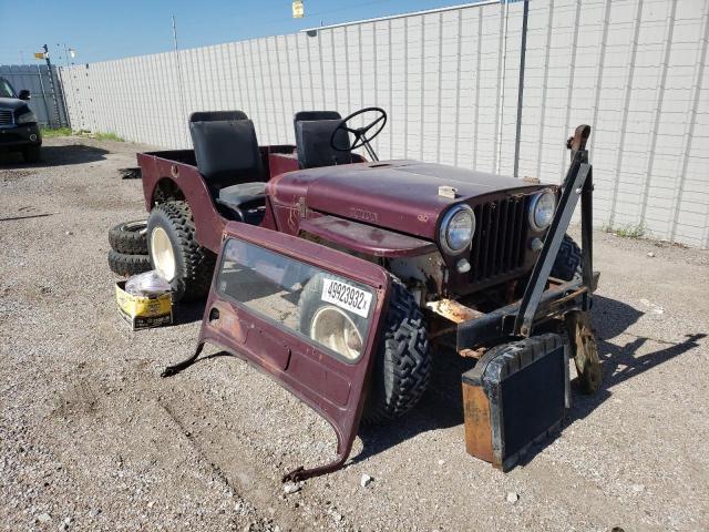 451GB24749 - 1951 JEEP CJ MAROON photo 1