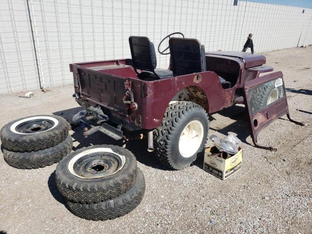 451GB24749 - 1951 JEEP CJ MAROON photo 4