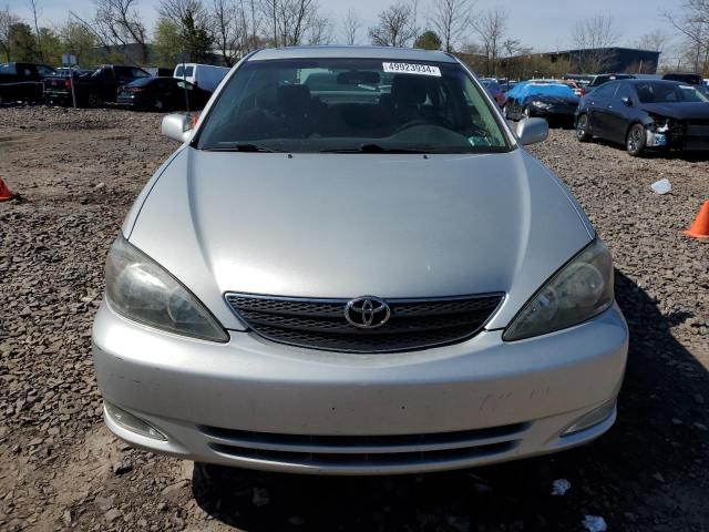 4T1BE32K33U200809 - 2003 TOYOTA CAMRY LE SILVER photo 5