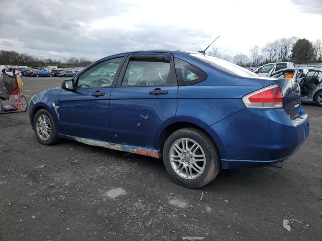 1FAHP35NX8W239221 - 2008 FORD FOCUS SE BLUE photo 2