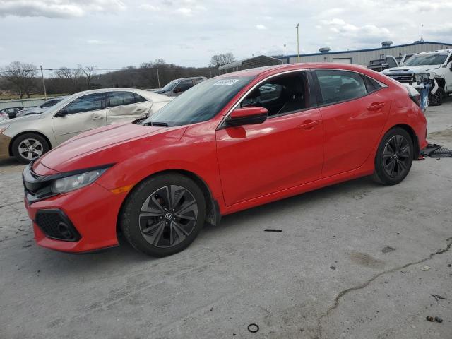 SHHFK7H77HU203655 - 2017 HONDA CIVIC EXL RED photo 1