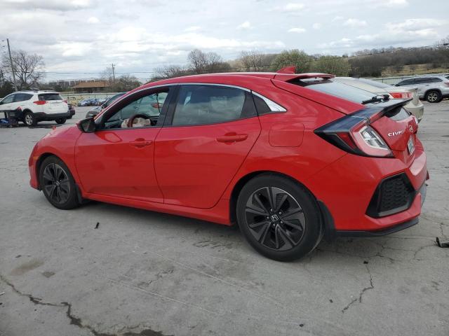SHHFK7H77HU203655 - 2017 HONDA CIVIC EXL RED photo 2