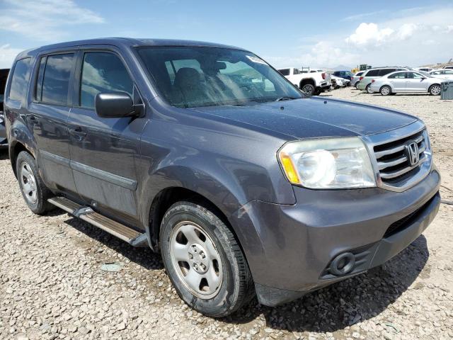 5FNYF4H20FB025649 - 2015 HONDA PILOT LX CHARCOAL photo 4