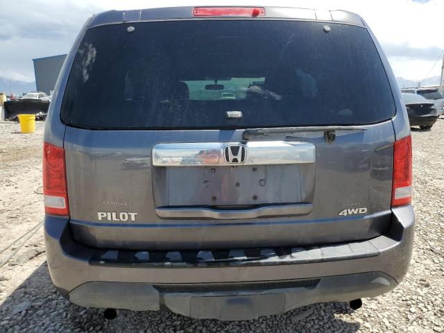 5FNYF4H20FB025649 - 2015 HONDA PILOT LX CHARCOAL photo 6