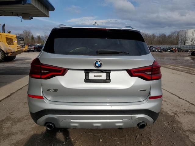 5UXTY5C0XL9C19256 - 2020 BMW X3 XDRIVE30I SILVER photo 6