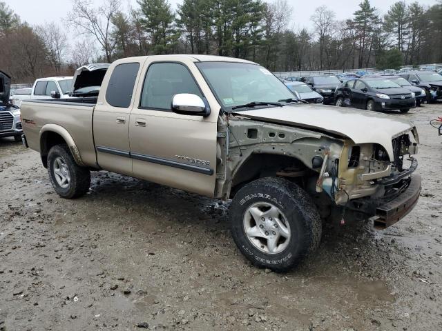 5TBBT44103S363211 - 2003 TOYOTA TUNDRA ACCESS CAB SR5 TAN photo 4
