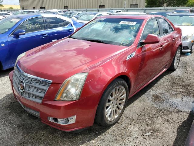 1G6DJ5EG0A0114120 - 2010 CADILLAC CTS PERFORMANCE COLLECTION RED photo 1