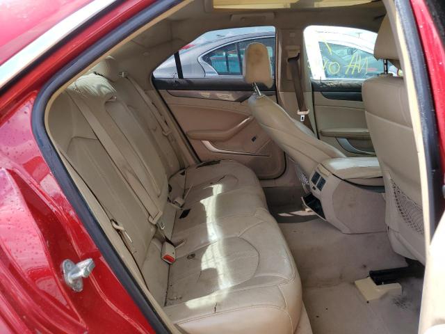 1G6DJ5EG0A0114120 - 2010 CADILLAC CTS PERFORMANCE COLLECTION Красный фото 10