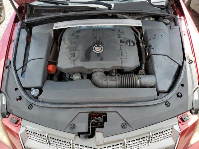 1G6DJ5EG0A0114120 - 2010 CADILLAC CTS PERFORMANCE COLLECTION Красный фото 11