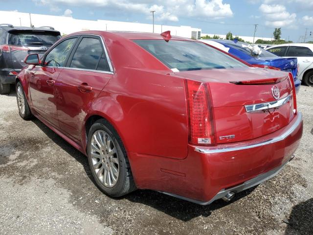 1G6DJ5EG0A0114120 - 2010 CADILLAC CTS PERFORMANCE COLLECTION Красный фото 2