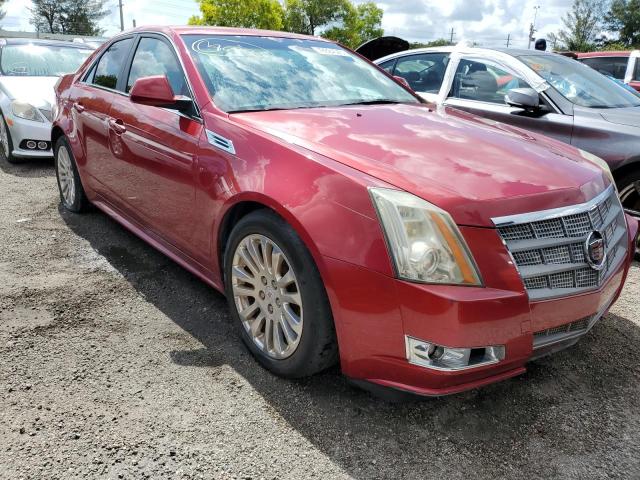 1G6DJ5EG0A0114120 - 2010 CADILLAC CTS PERFORMANCE COLLECTION Красный фото 4