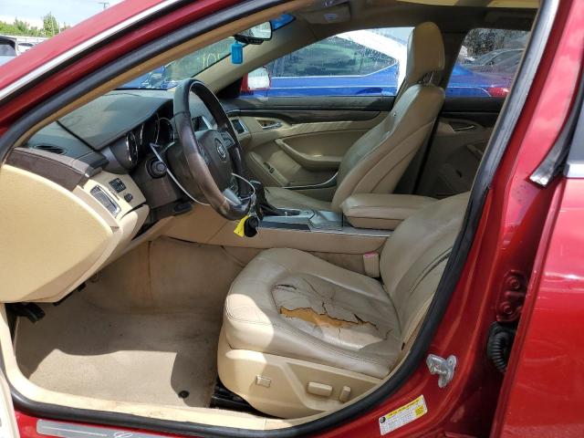 1G6DJ5EG0A0114120 - 2010 CADILLAC CTS PERFORMANCE COLLECTION Красный фото 7