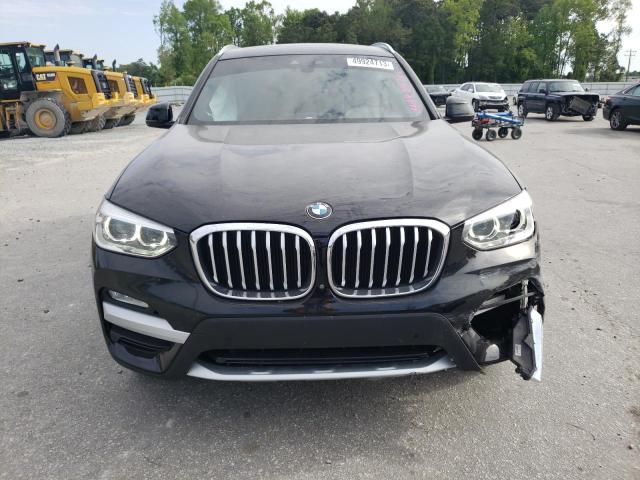 5UXTR7C50KLE88842 - 2019 BMW X3 SDRIVE30I BLACK photo 5