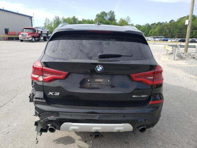 5UXTR7C50KLE88842 - 2019 BMW X3 SDRIVE30I BLACK photo 6