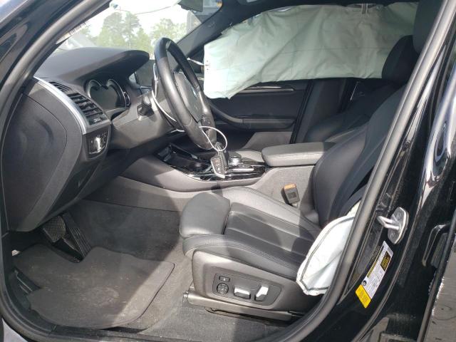 5UXTR7C50KLE88842 - 2019 BMW X3 SDRIVE30I BLACK photo 7