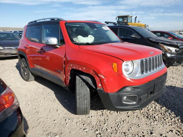 ZACCJBDT6FPC46385 - 2015 JEEP RENEGADE LIMITED RED photo 4