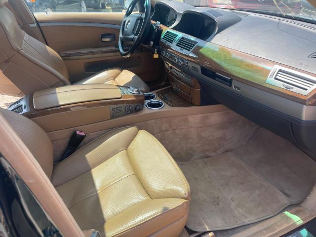 WBAHN835X8DT78158 - 2008 BMW 750 LI GREEN photo 5