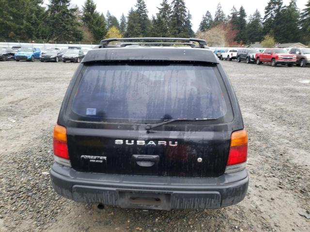 JF1SF6356XH728991 - 1999 SUBARU FORESTER L BLACK photo 6