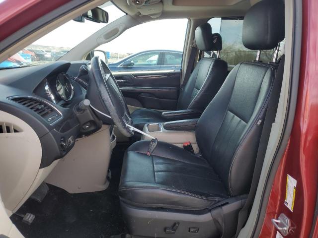 2C4RC1CG4CR245729 - 2012 CHRYSLER TOWN & COU TOURING L RED photo 7