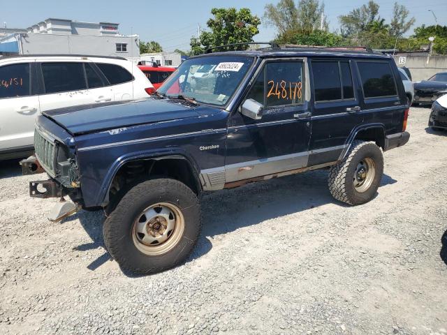 1J4FJ78S7TL312920 - 1996 JEEP CHEROKEE COUNTRY BLUE photo 1