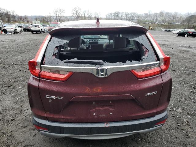 2HKRW2H54JH660368 - 2018 HONDA CR-V EX BURGUNDY photo 6