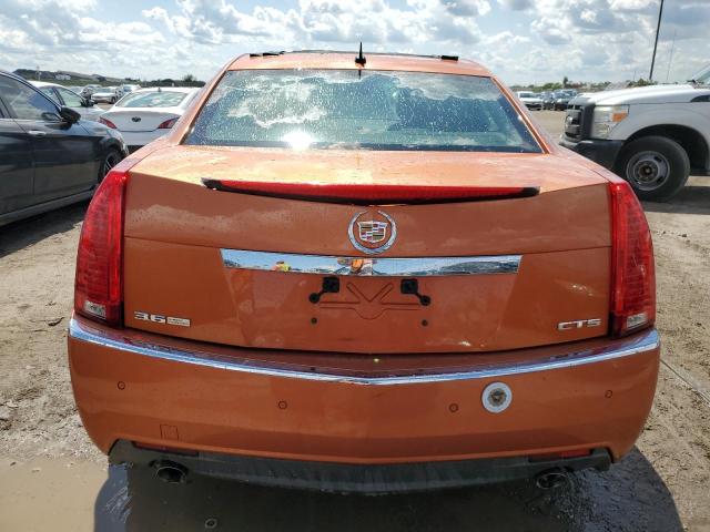 1G6DV57V580195240 - 2008 CADILLAC CTS HI FEATURE V6 ORANGE photo 6